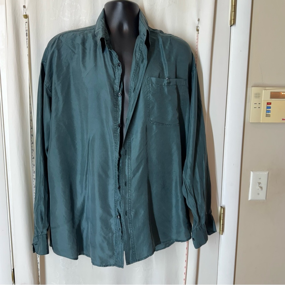 Vintage Men's High Advantage Silk Shirt